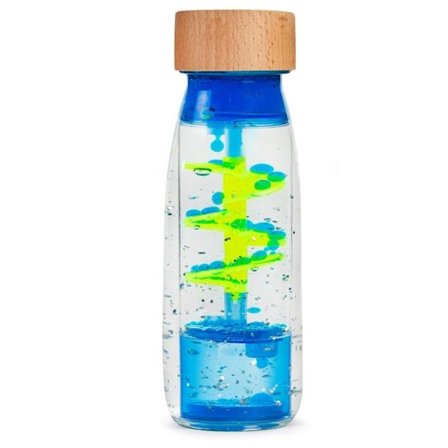 Sensorisk flaska Move Spiral blå