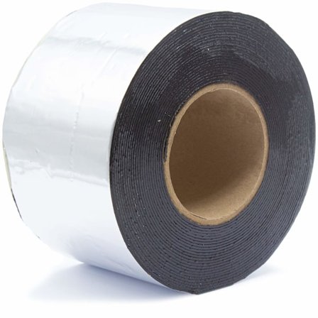 Bitumen Tape | aluminium, bly, kobberfarve | reparation 50, 75, 100, 150, 200, 225, 300, 600 mm x 10 meter [Energiklasse A+]