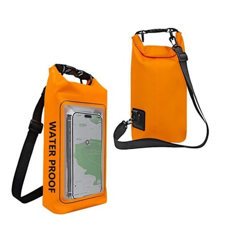 【cod】 Strandcamping Mobiltelefon Fuktsäker Väska Utomhus Crossbody Två-i-ett Väska C5v2