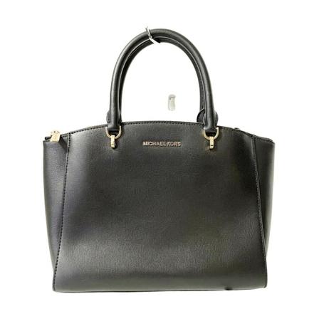 Michael Kors Pre-owned, Pre-owned Handbag Zwart, Dames, Maat:ONE Size