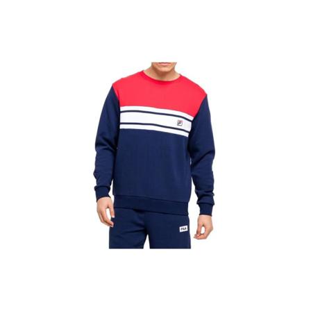 Sweatshirts Fila Bettolle Crew Neck Vit,grenade,röda 178 - 182 Cm/l