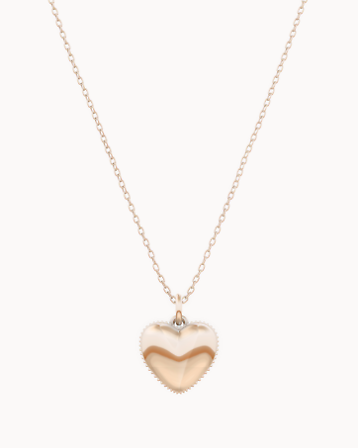Pure Heart hängsmycke i 18K Roséguld
