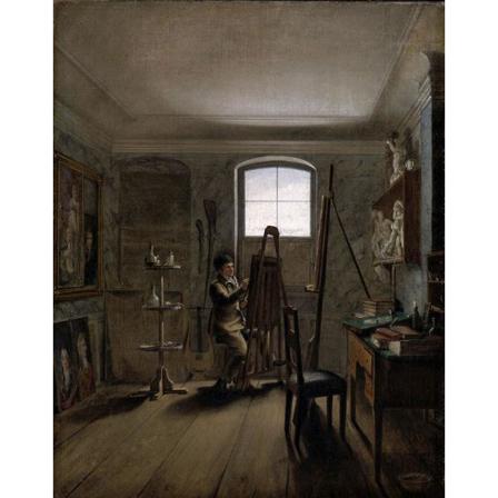 The Painter Gerhard Von Kügelgen In His Studio,františek Kaván Brun