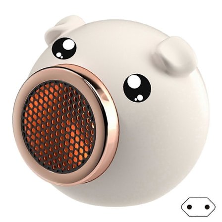 Bærbar Elektrisk Varmeblæser, Mini Blæservarmelegeme til Kontor Kollegieværelse, Kompakt Støjsvag Energieffektiv Varmeblæser Myi