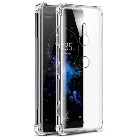 IMAK Sony Xperia XZ3 mobiletui i silikone - Transparent Transparent