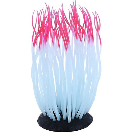 Konstgjord växt för akvarium fisk tank tillbehör simulering mjuk korallträd akvarium