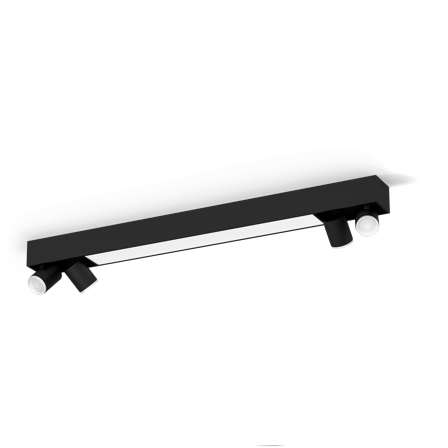 Philips Hue Centris 929003808801 Spotlight Svart, Belysning