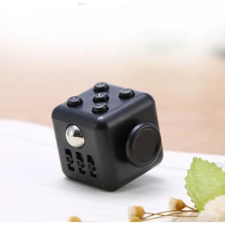 Enfärgad Fidget Decompression Tärning för Att Släppa Stress Autism Ångest Lindra Vuxna Barn Stress Relief Anti-Stress Fingertopp