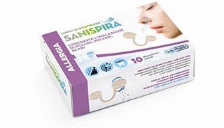 Sanispira Allergia Filtro Nasale Taglia L 10 Pezzi