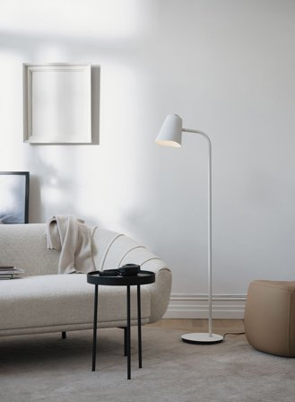 Me Dim gulvlampe H135 - hvit