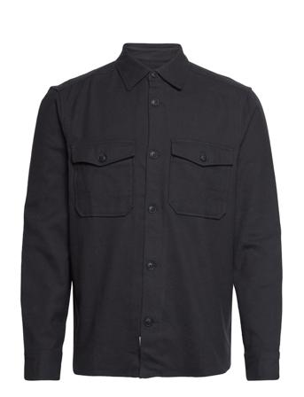 Onsmilo Ls Solid Overshirt Black ONLY & SONS