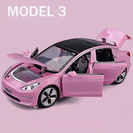 1:32 Tesla Model X Model 3 Model S Model Y Legering Bilmodell Diecasts Lekebil Lyd Og Lys Barnas Lekegaver For Gutter