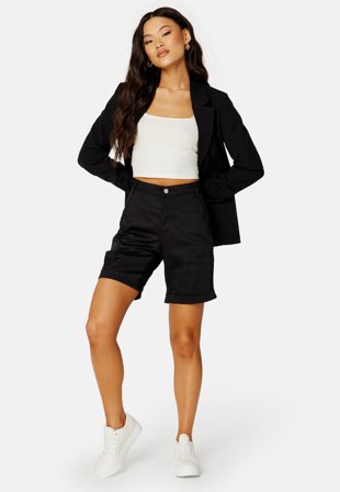 VILA Chino New Shorts Black Klær