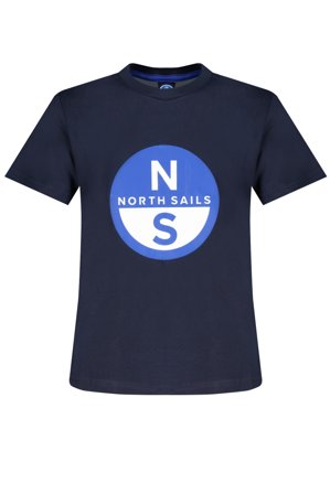 North Sails T-shirt Maniche Corte Bambino Blu