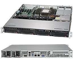 SUPERMICRO 1U CHASSIS 4X3.5HS SAS3/SATA3 400WR PLATINUM 1FP CBNT