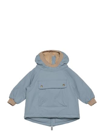 Mini A Ture Matbabywen Fleece Lined Winter Anorak. Grs Blå