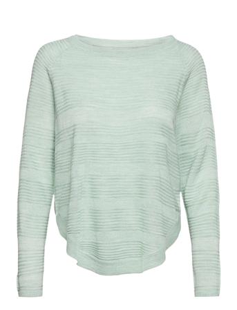 Onlcaviar L/S Pullover Knt Pullover Striktrøje Blå ONLY