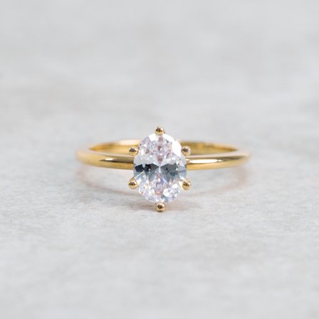 Förlovningsring Blåklint, 18K Rödguld - Förlovning- och vigselringar