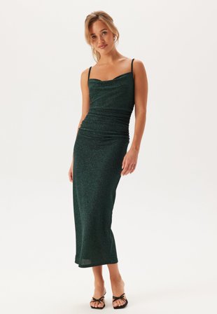 BUBBLEROOM - Sparkling Strap Dress - S