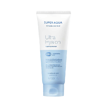 MISSHA Super Aqua Ultra Hyalron Cleansing Foam Rengöring Unisex 200ML