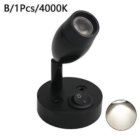 LED-lukuvalo DC12V 6000K Lämmin valkoinen matkailuauton sängyn vierusvenevalaisin seinäkiinnitettävä leirintävaunu kodin asuntovaunuvalaistus veneen 