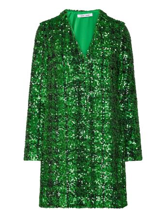 Felicia Dress 14574 Kort Kjole Grøn Samsøe Samsøe