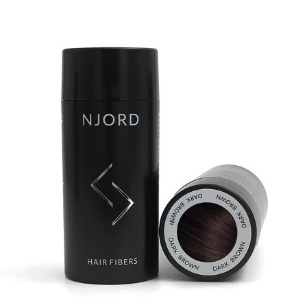 Njord Hair Fibers Dark Brown 23 g, Mænd, Hår, Hårfarve