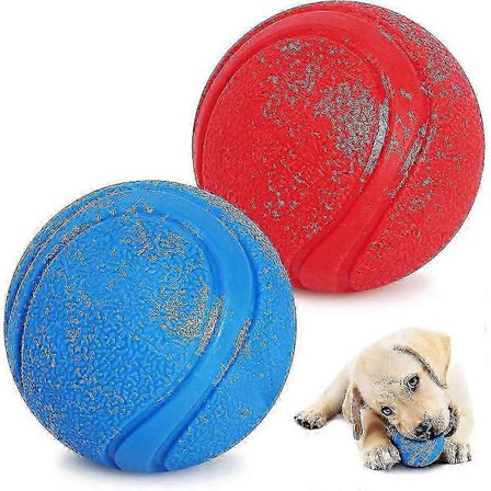 Koiran lelu, pomppiva pallo koiralle, interaktiivinen koiran lelu, tuhoutumaton koiran pallo, kuminen koiran hammaslelu, pennuille