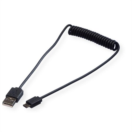 ROLINE Usb 2.0 Spiral Cable, A -