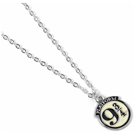 Harry Potter Halsband Silverpläterad 9 & 3 Quarters