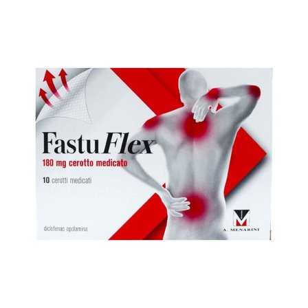 Fastuflex 10 Cerotti Medicati 180mg