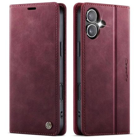 (Til iPhone 13 Mini) Vintage luksuriøst læderetui med kortlommer og opklappelig stand