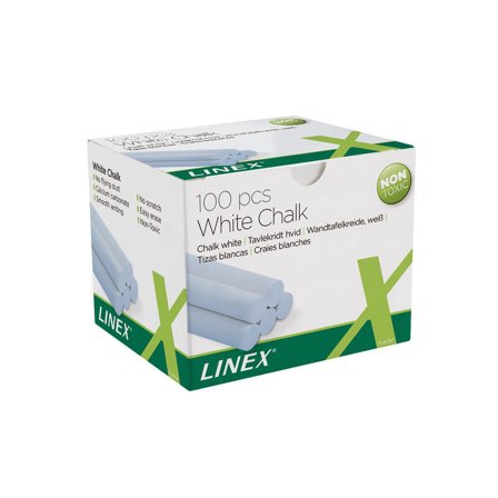 LINEX Tavelkrita vit 100/fp - Lyreco - Skola och förskola - Bild och form - Tavelkritor och tavelsvamp