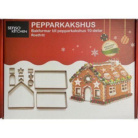 Pepparkakshus set Formar Bak Jul