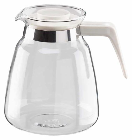 Melitta 41223 Glasskanne hvit, for Aroma Grande, Matlaging & griller
