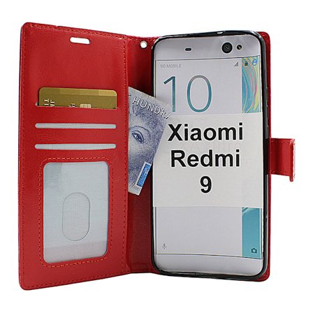 Crazy Horse Wallet Xiaomi Redmi 9