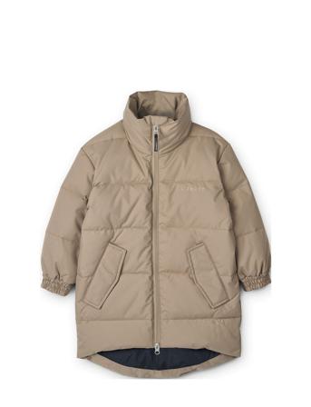 Peppe Puffer Jacket Foret Jakke Beige Liewood