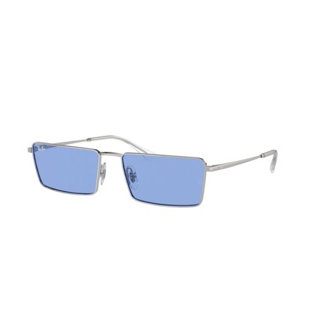 Ray-Ban Emy -Aurinkolasit - Silver Rectangular - Ray-Ban RB3741 003/80 5917