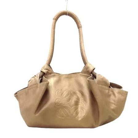 Loewe Pre-owned, Pre-owned Leather handbags Geel, Dames, Maat:ONE Size
