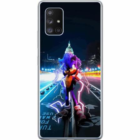 Samsung Galaxy A71 5g Genomskinligt Skal Sonic The Hedgehog