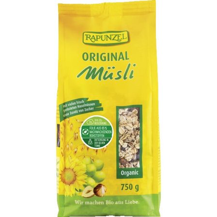 Rapunzel Original Muesli Senza Zucchero Aggiunto 750g