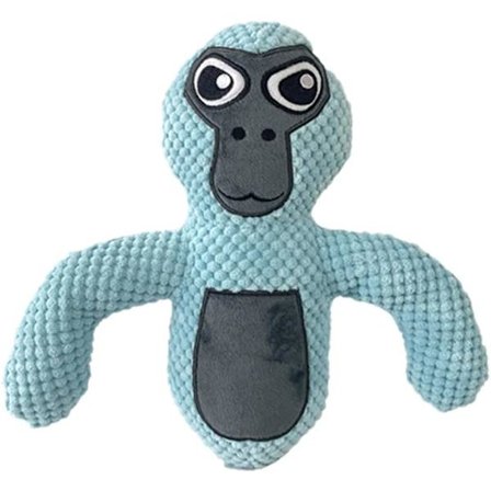 Gorilla Tag Plys, Gorilla Tag Plysdyr Bløde Plysdyr, Blød Plys Kastepude Dukke Legetøj, Blå