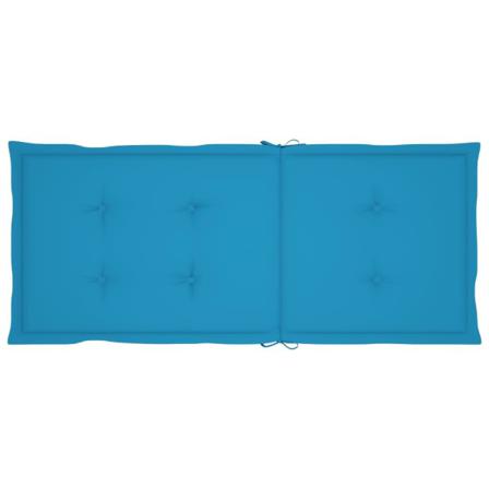 Vidaxl Dynor För Trädgårdsstolar 6 St Blå 120x50x4 Cm Blå
