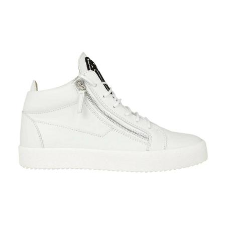 Giuseppe Zanotti Sneakers wood in Cuir , Wit , Heren , Maat: 43 EU