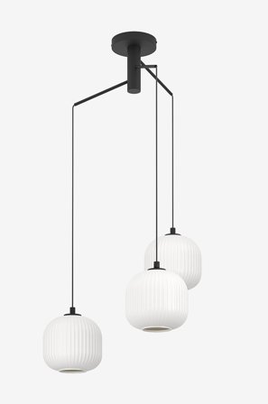 EGLO - Pendel Mantunalle Round-3 - Hvid - Loftpendler - Fra Homeroom