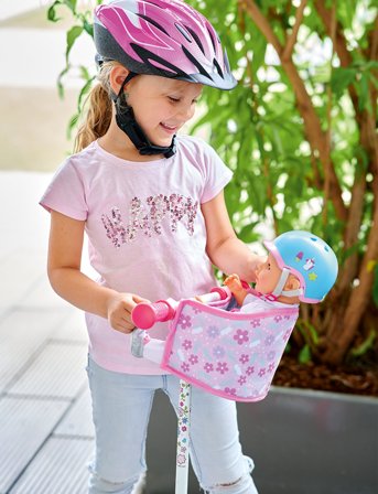 Simba Toys Nbb Bike Seat With Seatbelt - Multi/patterned - ONE SIZE