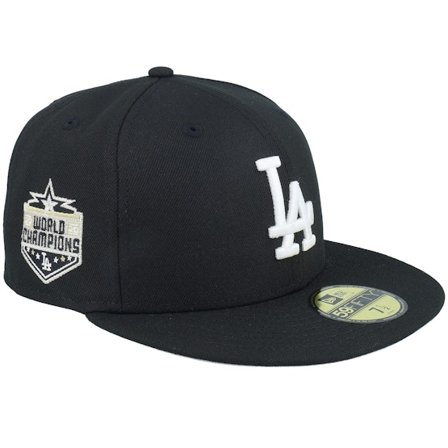 New Era - MLB Musta fitted Lippis - Los Angeles Dodgers Color Flow 59FIFTY 20 World Series Black Fitted @ Hatstore