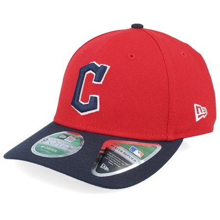 New Era - MLB Rouge adjustable Casquette - Cleveland Guardians MLB PR 9FORTY M-Crown Red/Navy Adjustable @ Hatstore