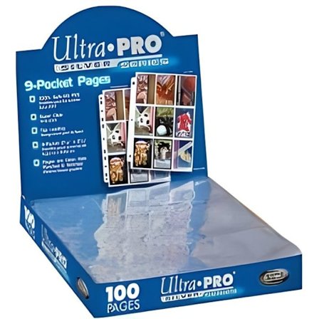 Samleralbum til samlekort - Ultra Pro - 100 sider med 9 kort hver