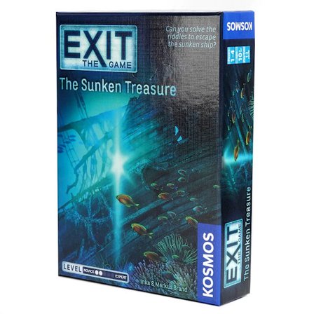 EXIT: Spöktågbanan - Unikt Escape Room-spel - 1-4 spelare - Strategiska brädspel med pussellösning